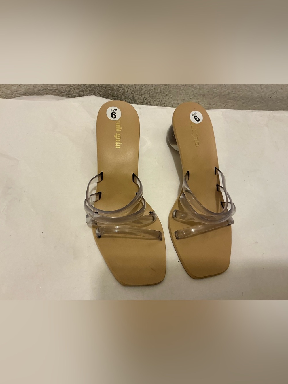 Cult Gaia PVC Slides Women's Size 6